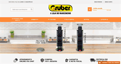 Desktop Screenshot of lojagruber.com.br
